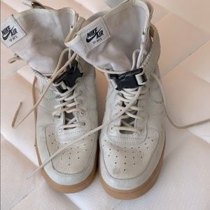 Nike Air Force ones- Ivory